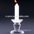 Transparent hot selling crystal candle holder